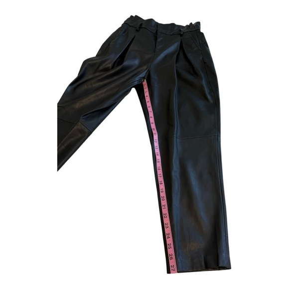 Faux Leather Black Pants | Blank NYC - Size 30 - Picture 12 of 15
